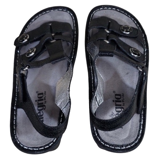 • New • ALEGRIA KLEO MASONRY WOMENS ANKLE STRAP SANDALS - Picture 3 of 15